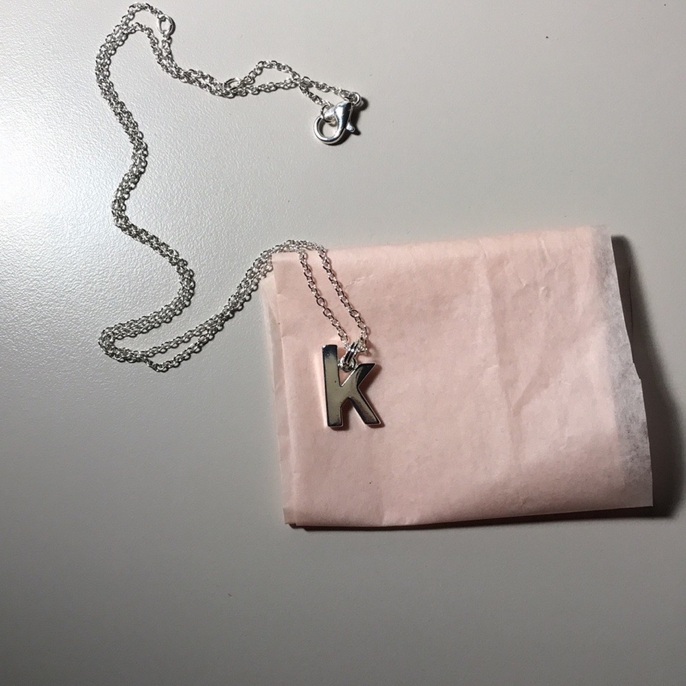 Letter ‘K’ Initial Necklace
